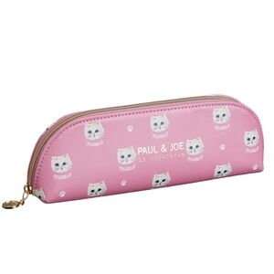 Paul & Joe Pink Kawaii Cat Pencil Make-up Case